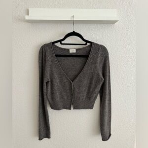 Aritzia Santorini Cardigan / color: grey / size: medium